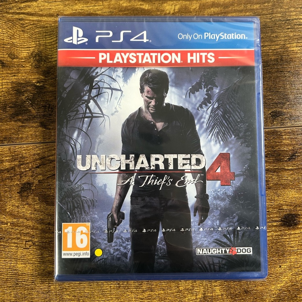 Uncharted 4 A Thief’s End PS4‎ NEW SEALED PlayStation Hits